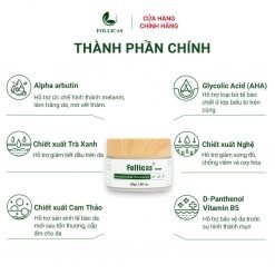Thành phần kem bôi viêm nang lông Follicas